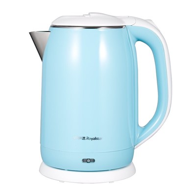 荣事达ROYALSTAR GS2017 饮水器 热水壶 304不锈钢内胆 双层防烫 2L 1500W 蓝色